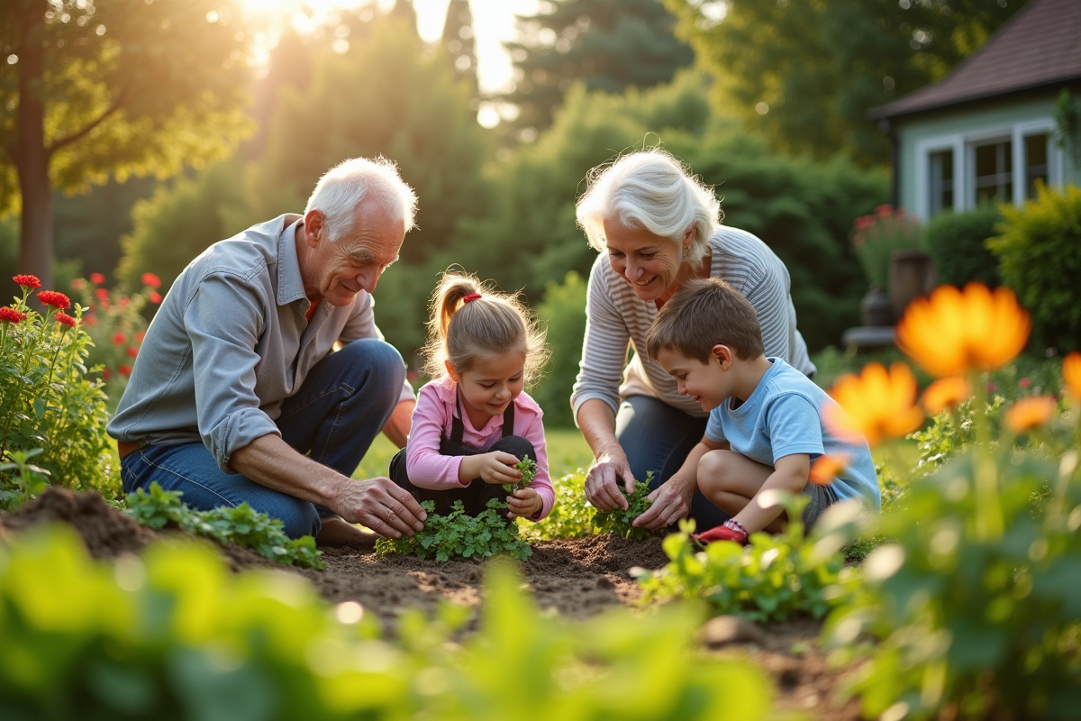 famille intergénérationnelle