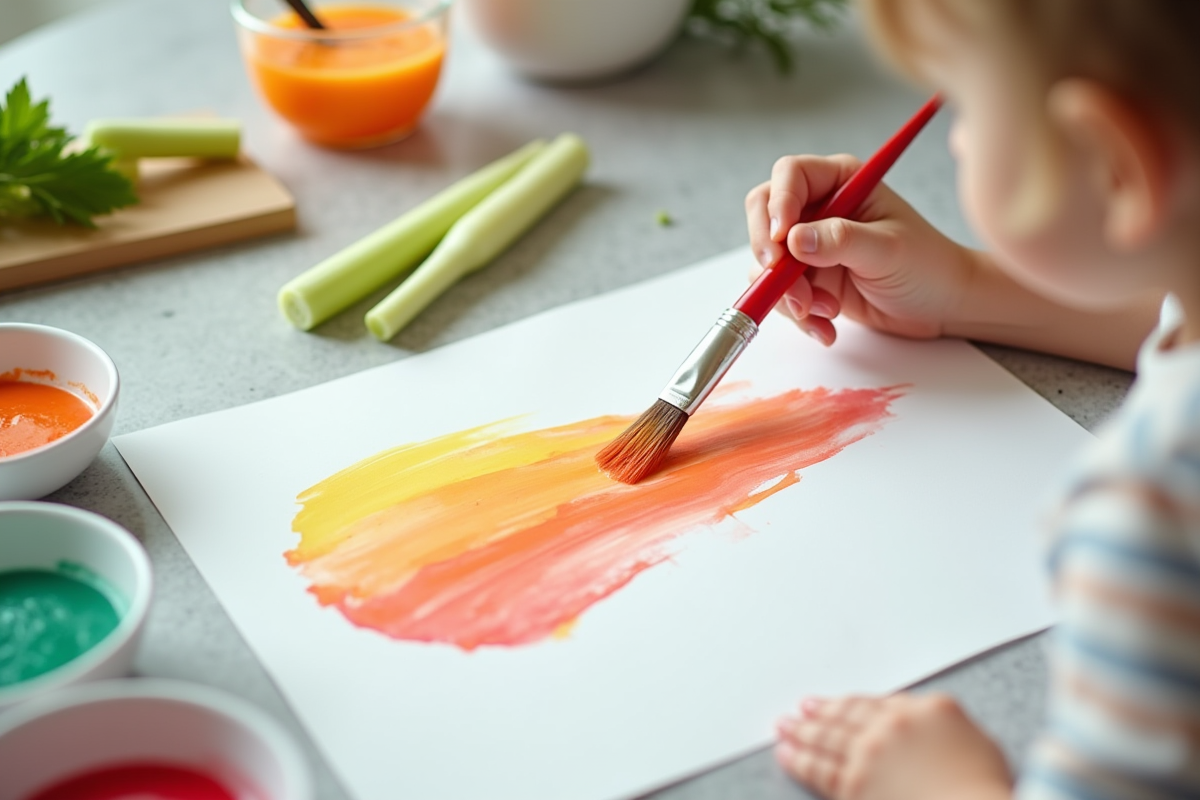 peinture alimentaire