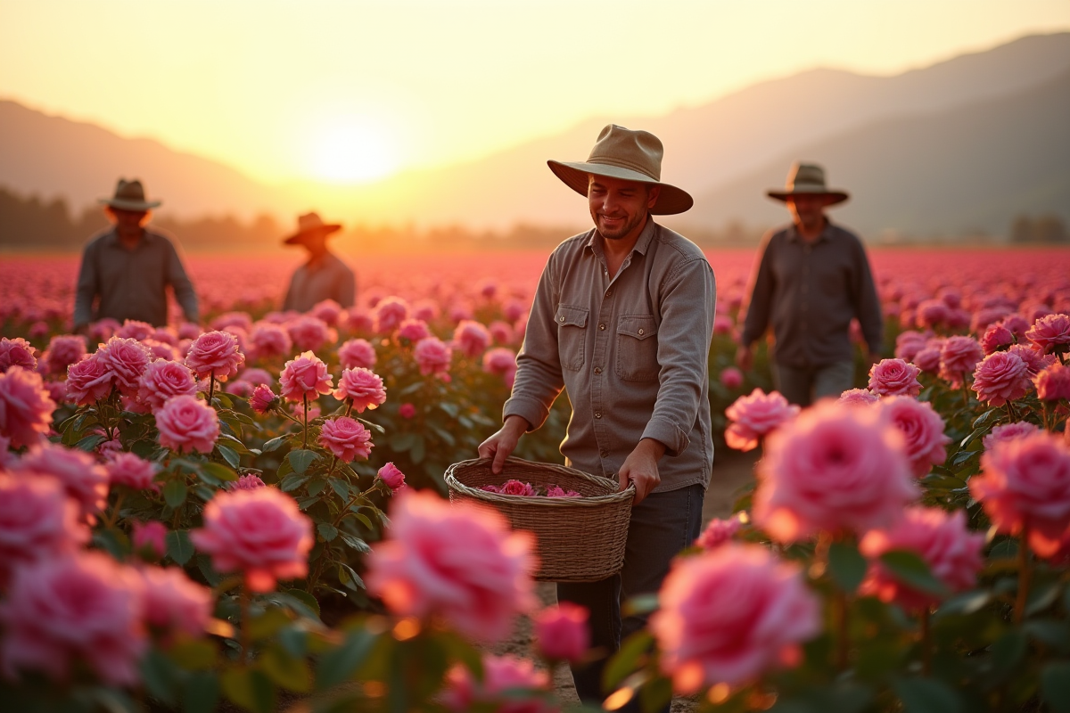 Bénéfices des fermes roses pour les communautés locales